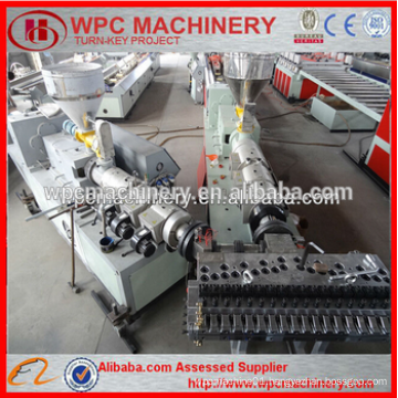 wpc foamed board co-extruder production plant